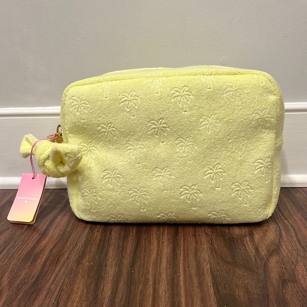 NWT Stoney clover target yellow palm tree terry large bag